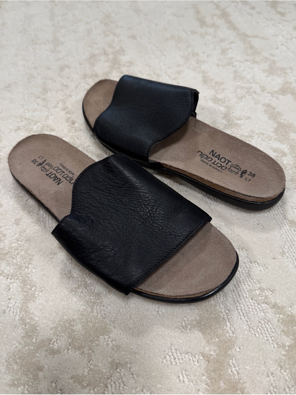 Naot Black Sandals